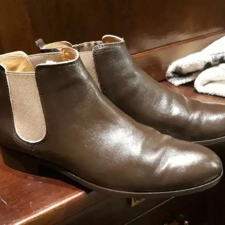 buty przed i po czyszczeniu